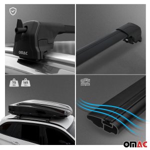 MINI COOPER COUNTRYMAN Roof Racks - Omac - Elegance V2 - Black - '10-'16